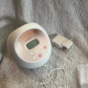 Spectra s2 plus Electric Breast Pump - White & Soft Pink